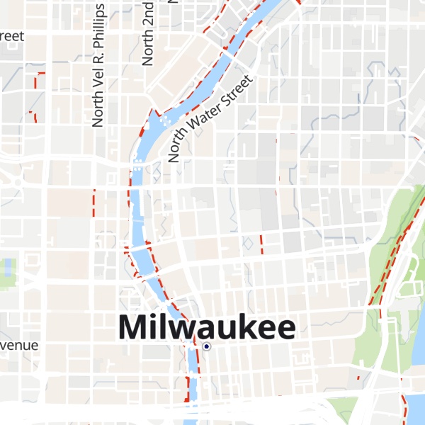 Map of Milwaukee School of Engineering Welcome Center