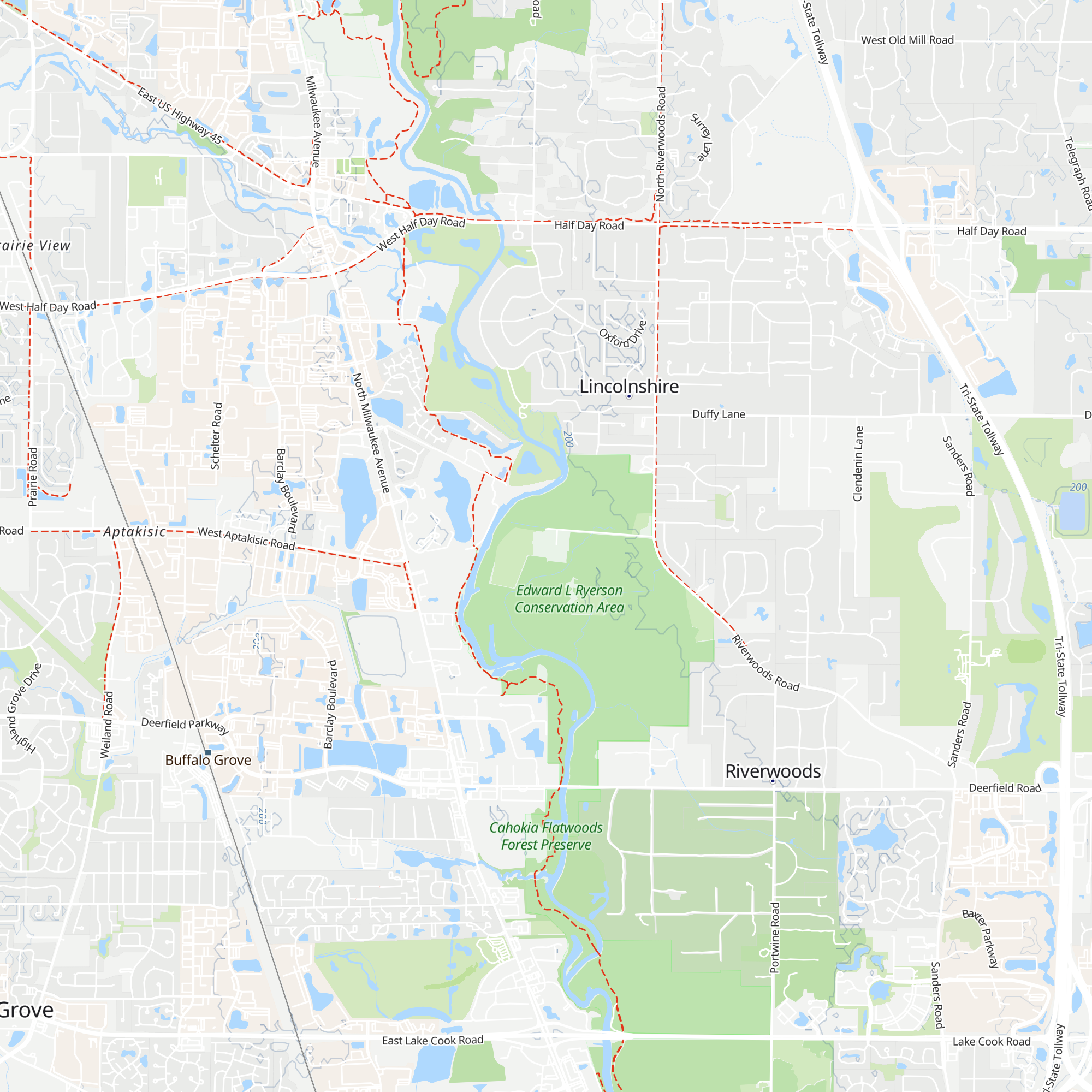 Edward L. Ryerson Welcome Center map