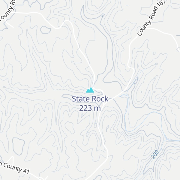 Map of State Rock