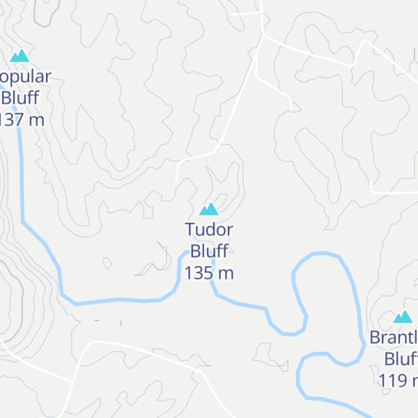 Map of Tudor Bluff