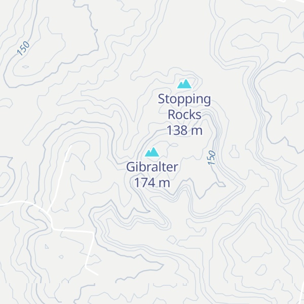 Map of Gibralter