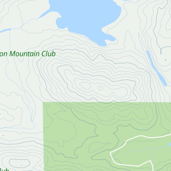 Map of Burnt Mountain