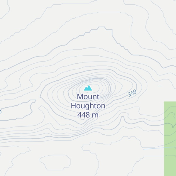 Map of Mount Houghton