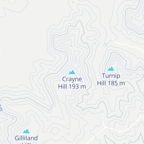 Map of Crayne Hill