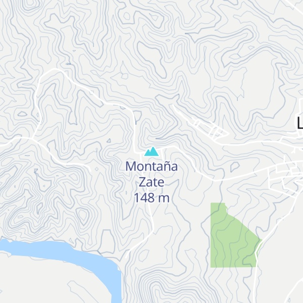 Map of Montaña Zate