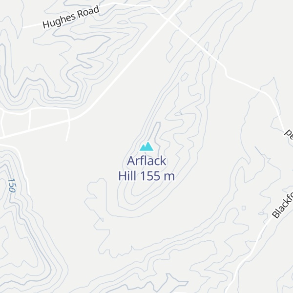 Map of Arflack Hill