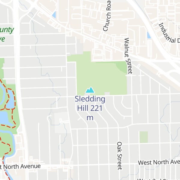 Map of Sledding Hill