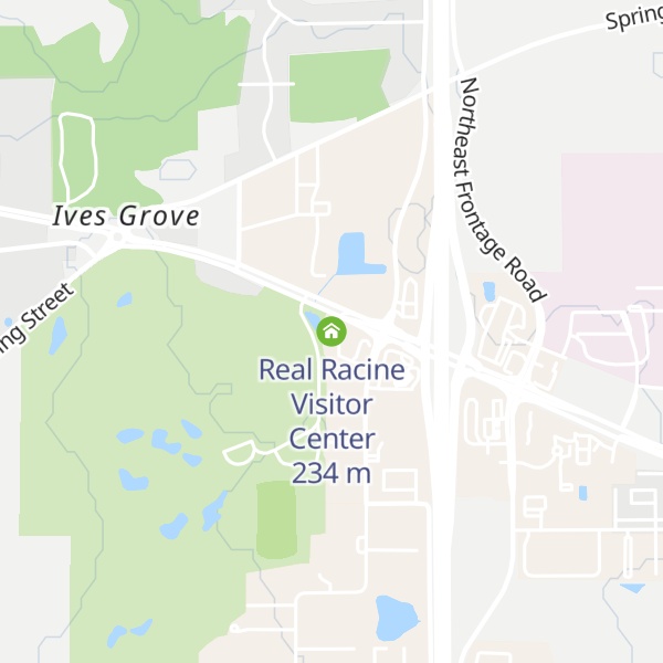 Map of Real Racine Visitor Center