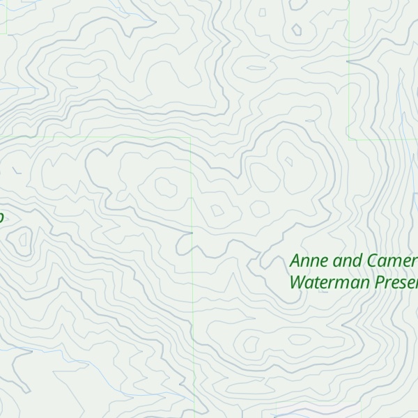 Map of Mount Benison