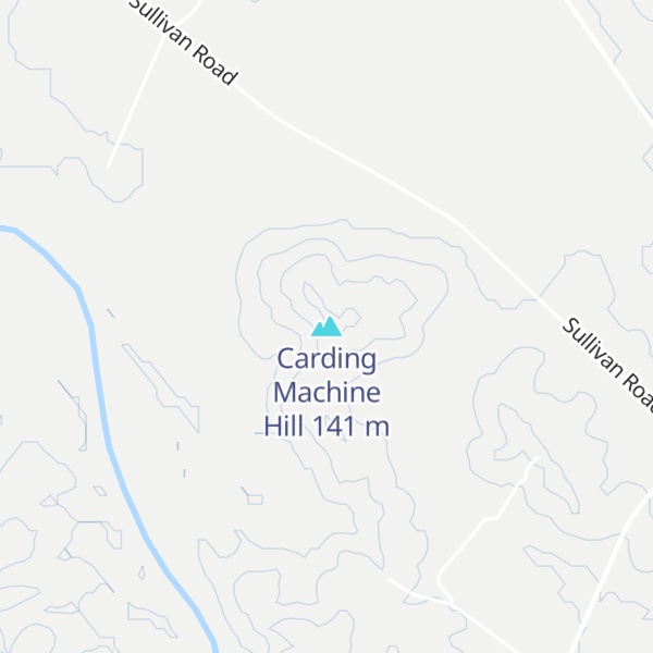 Map of Carding Machine Hill