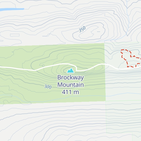 Map of Brockway Mountain