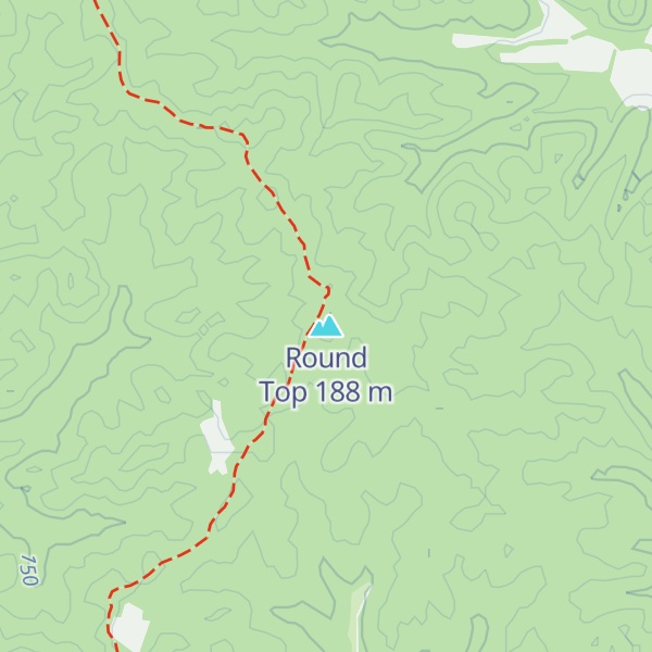 Map of Round Top