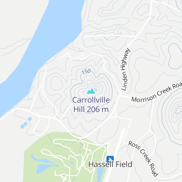 Map of Carrollville Hill
