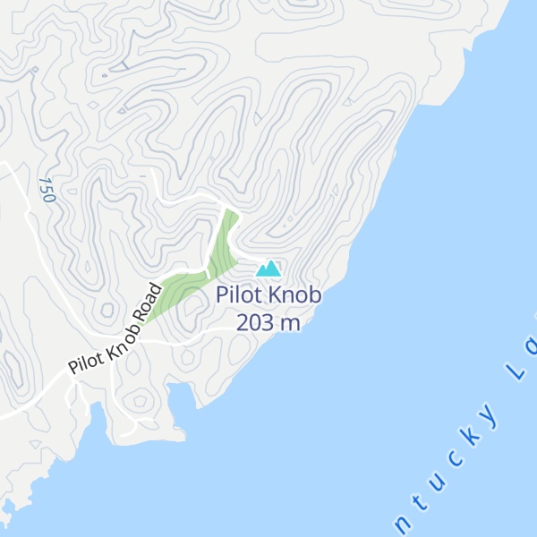Map of Pilot Knob