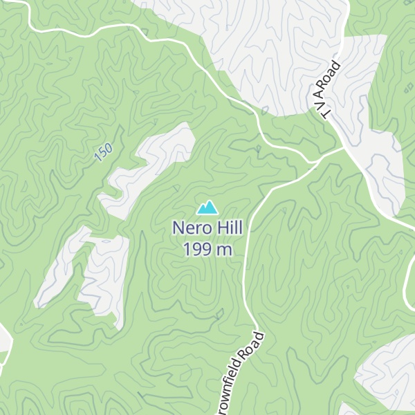 Map of Nero Hill