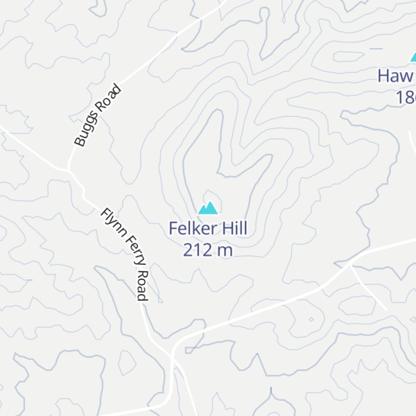 Map of Felker Hill