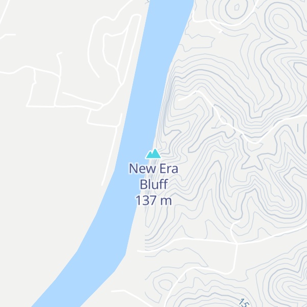 Map of New Era Bluff