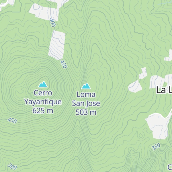 Map of Loma San Jose