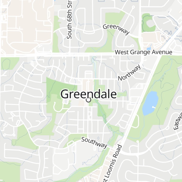 Map of Historic Greendale Welcome Center