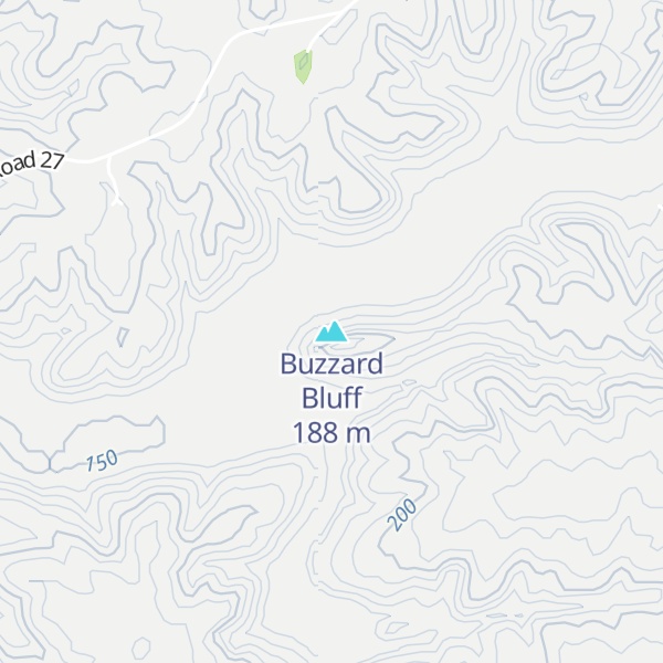 Map of Buzzard Bluff