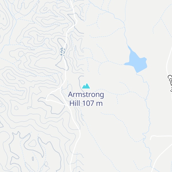 Map of Armstrong Hill