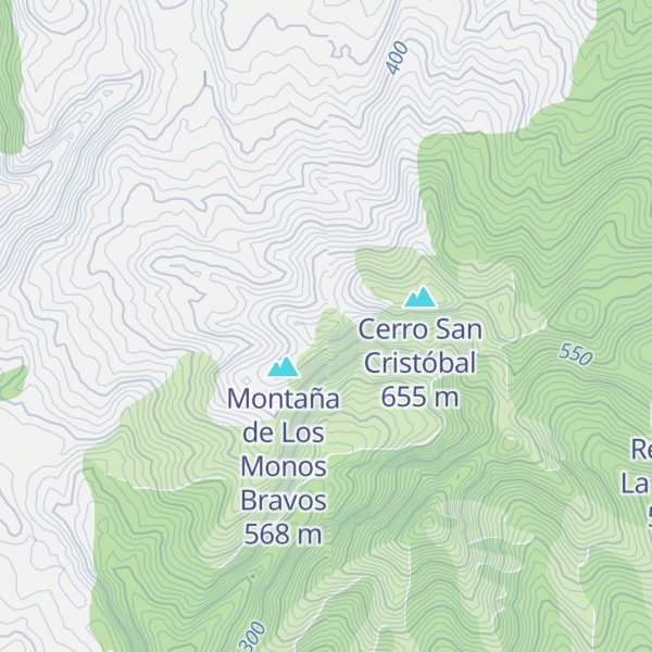 Map of Loma La Crucita
