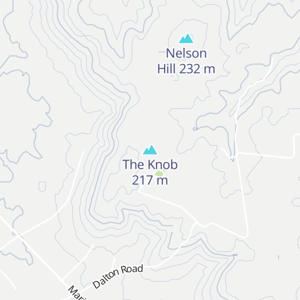 Map of The Knob