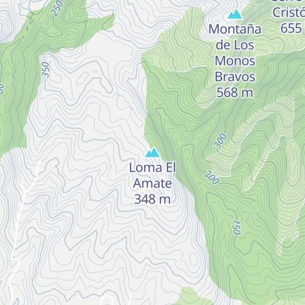 Map of Loma El Amate