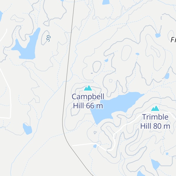 Map of Campbell Hill