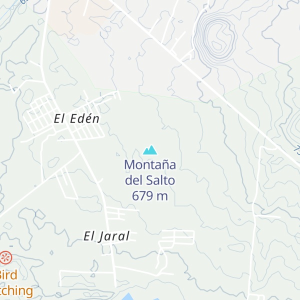 Map of Montaña del Salto