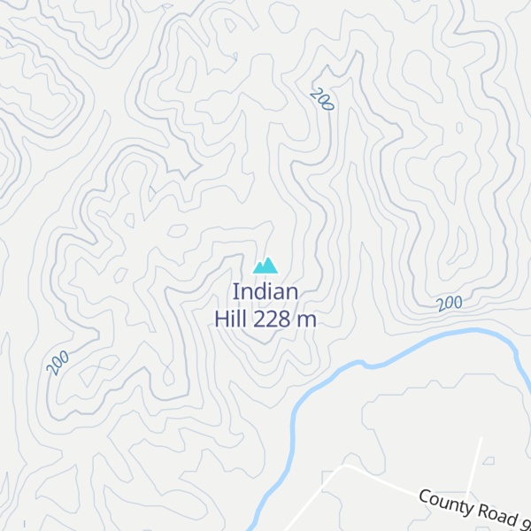Map of Indian Hill