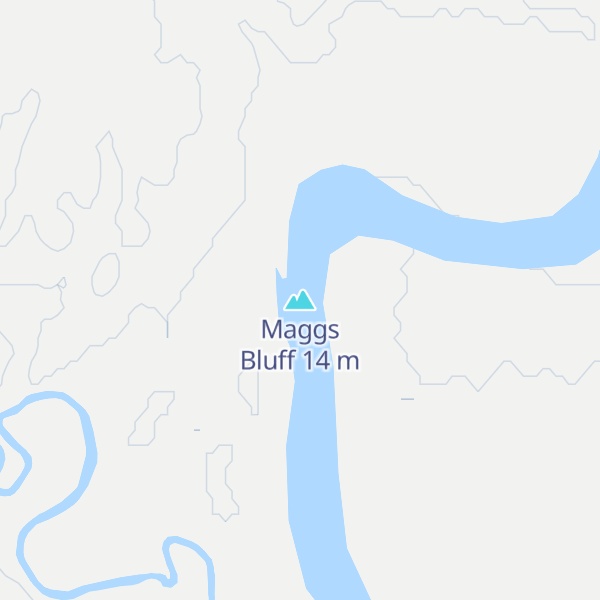 Map of Maggs Bluff