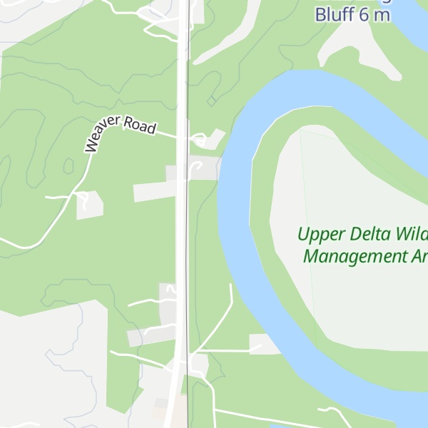 Map of Seymour Bluff