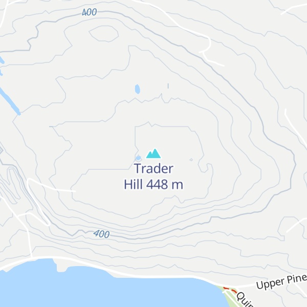 Map of Trader Hill