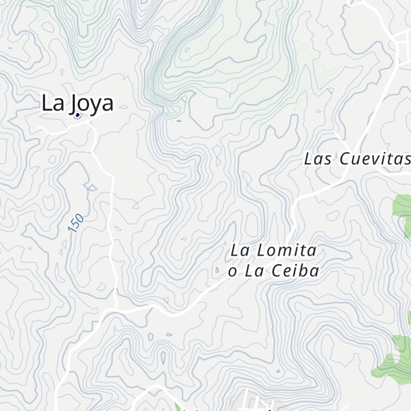 Map of Loma El Cucuruyo