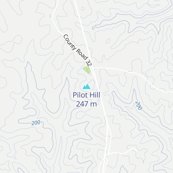 Map of Pilot Hill