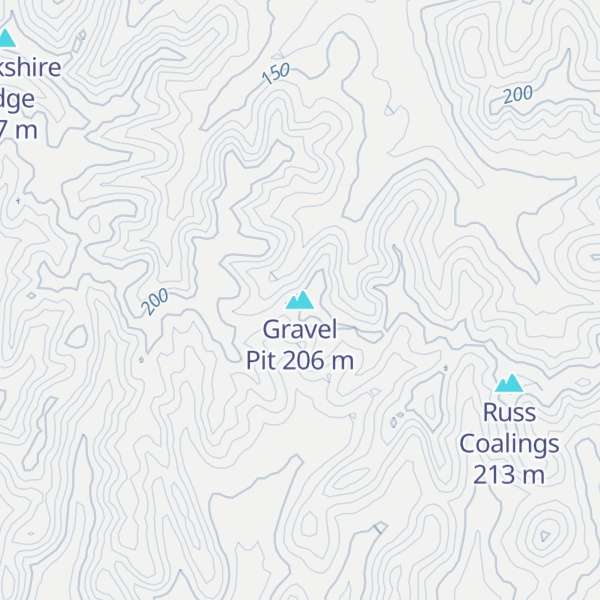 Map of Gravel Pit