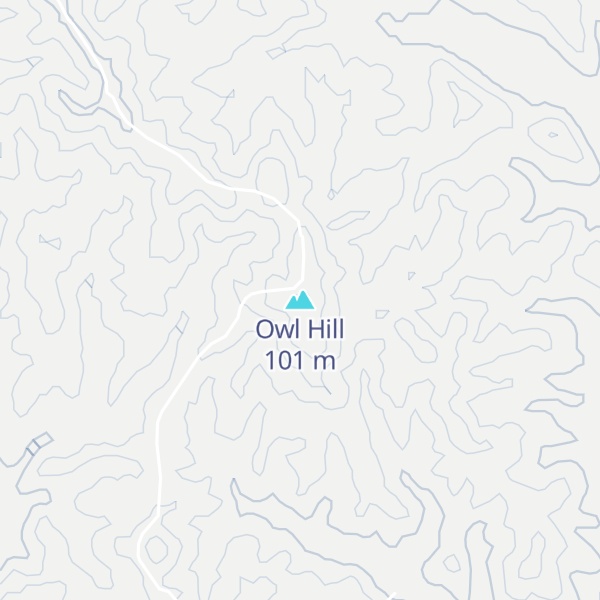 Map of Owl Hill