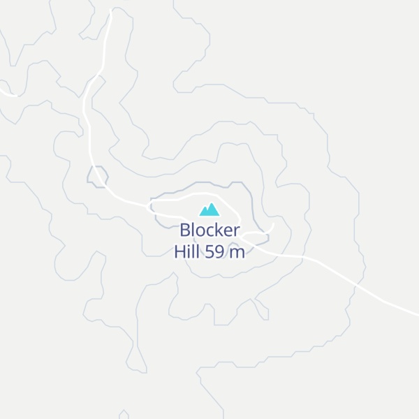 Map of Blocker Hill