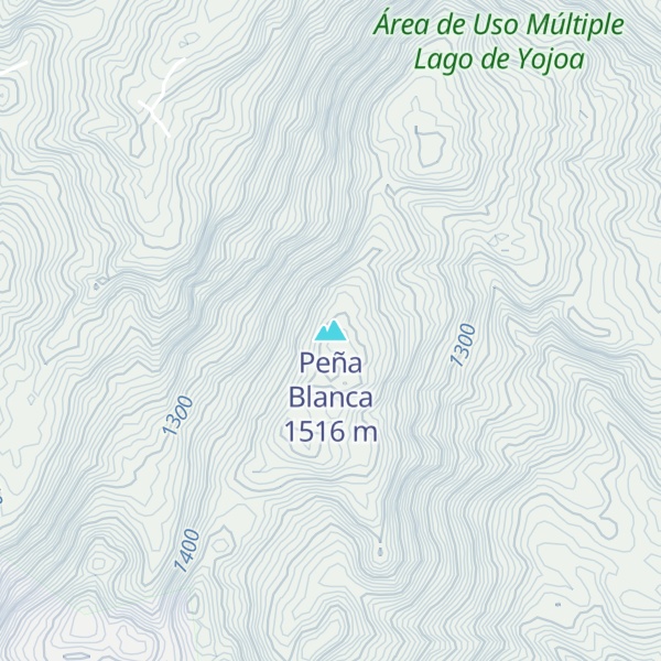 Map of Peña Blanca