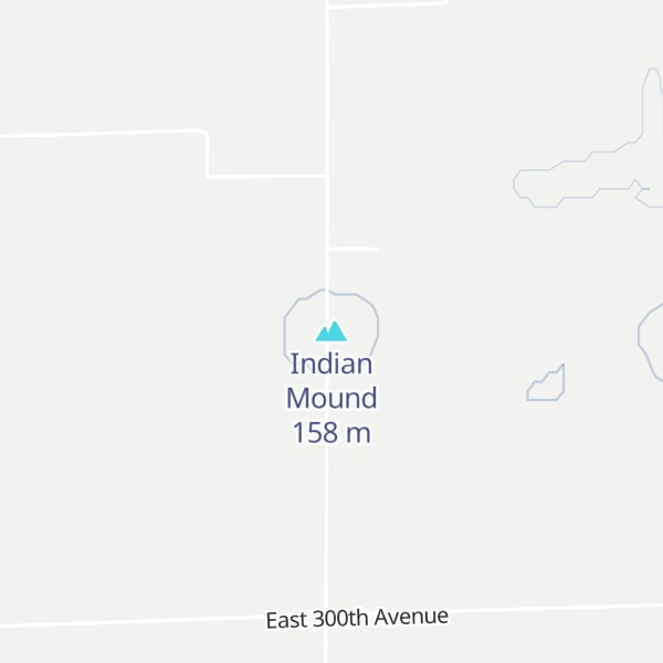 Map of Indian Mound
