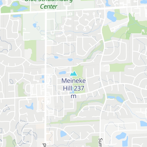 Map of Meineke Hill