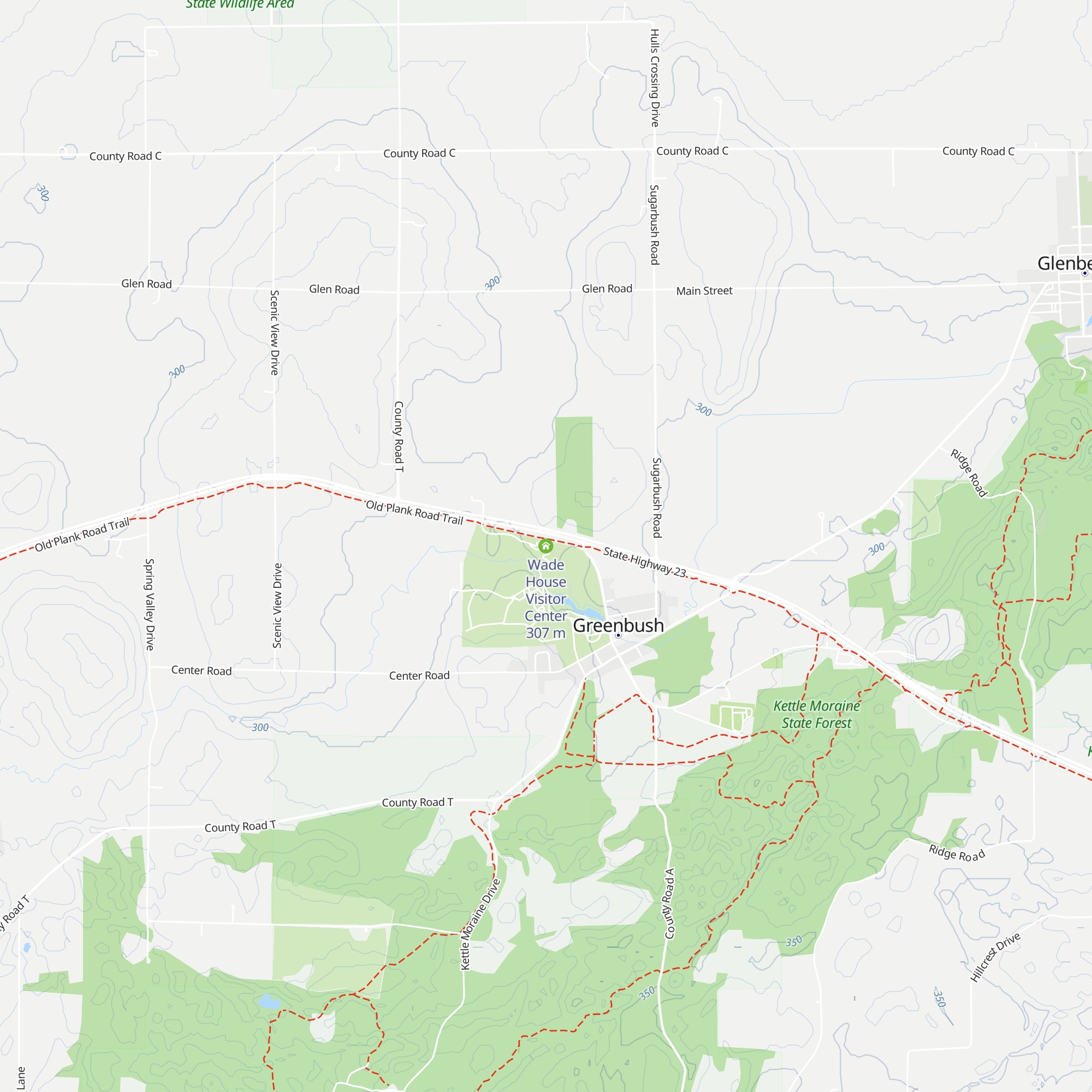 Wade House Visitor Center map