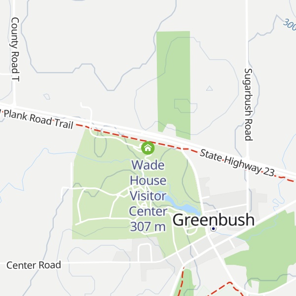 Map of Wade House Visitor Center
