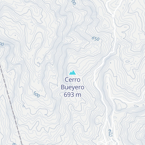 Map of Cerro Bueyero