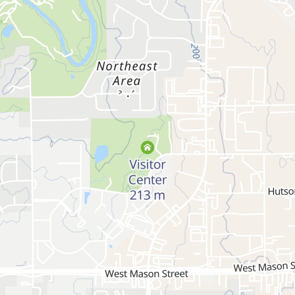 Map of Visitor Center