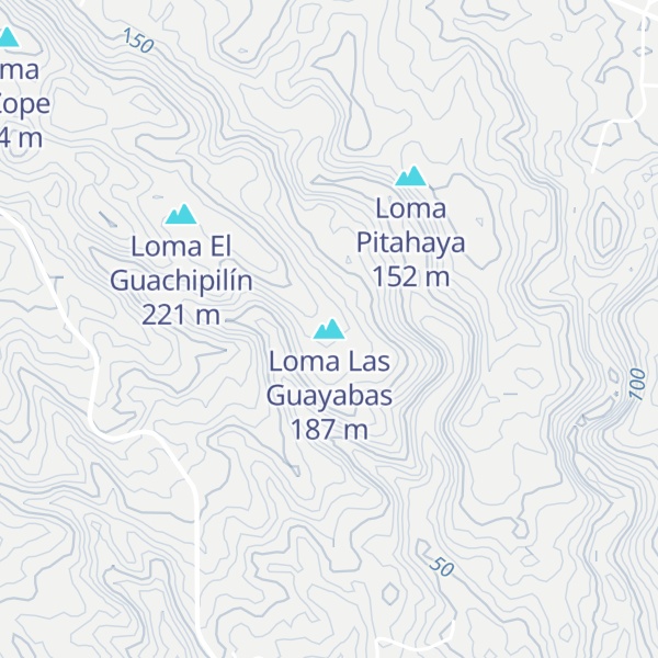 Map of Loma Las Guayabas