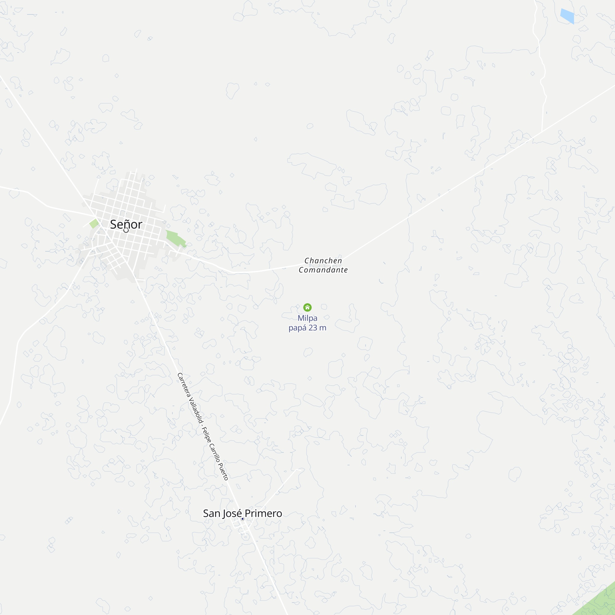 Milpa papá map