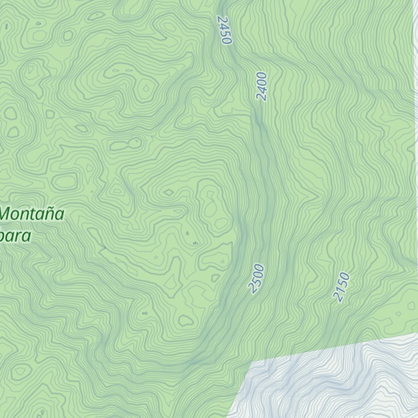 Map of Cerro Maroncho