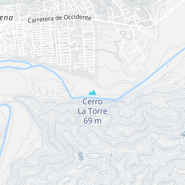 Map of Cerro La Torre